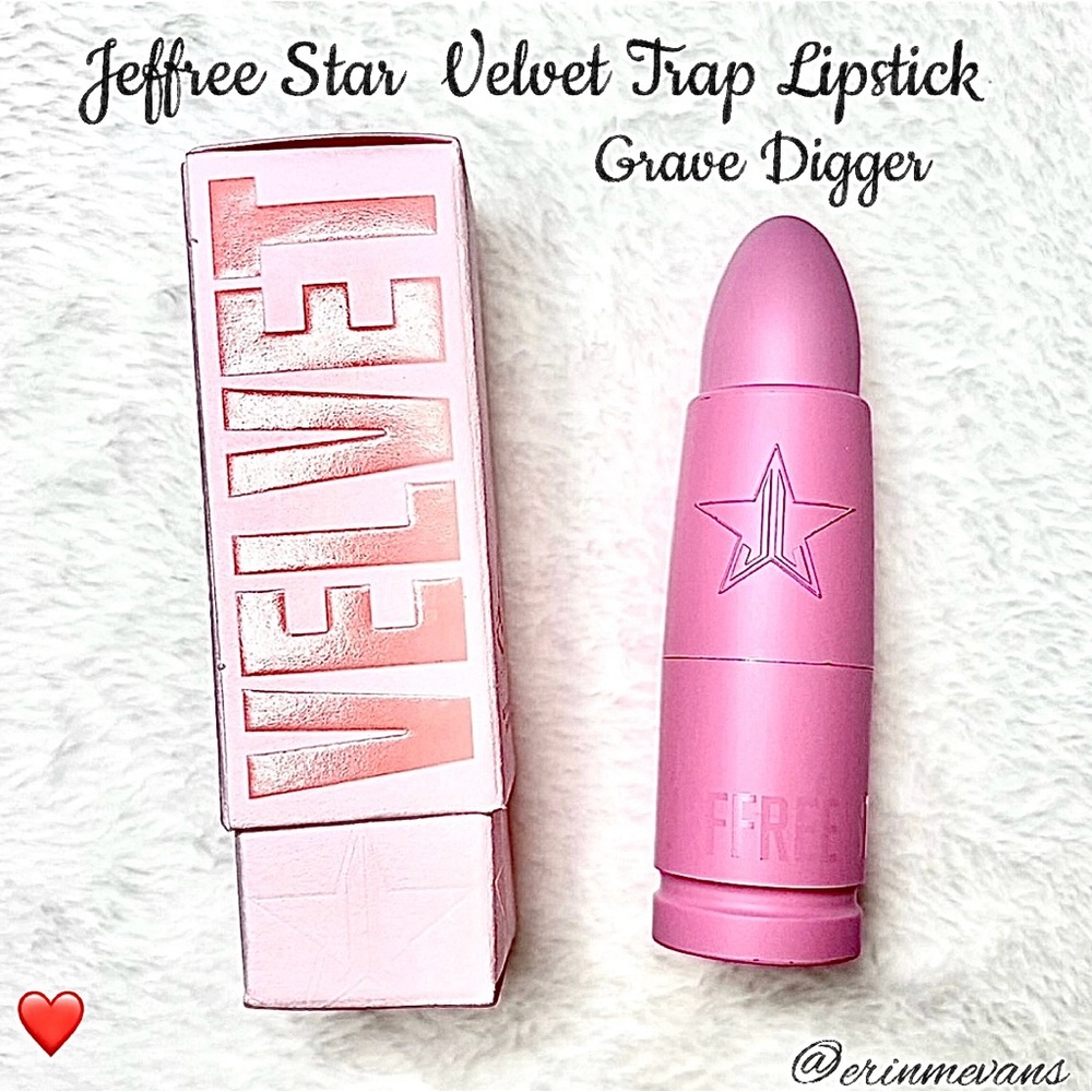 Jeffree Star Grave Digger Velvet Trap Lipstick Full Size New